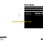 Komatsu PC130-10MO Hydraulic Excavator Parts Book (DBCEY001 and up)