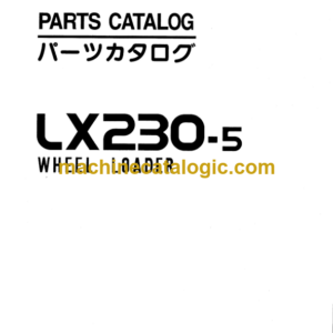 Hitachi LX230-5 Wheel Loader Parts Catalog