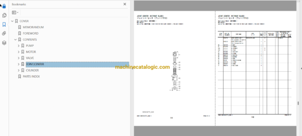 Hitachi ZX120-5B, ZX130-5B, ZX130K-5B, ZX130KB-5B, ZX130LCN-5B Hydraulic Excavator Full Parts Catalog