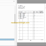 Hitachi TL1100-3 Parts Catalog