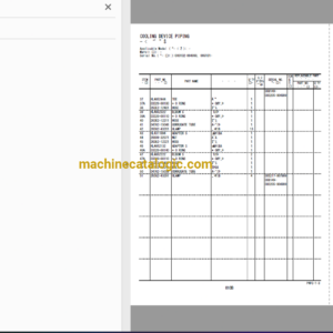 Hitachi ZW140, ZW140PL Wheel Loader Full Parts Catalog