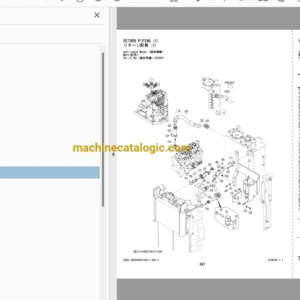 Hitachi ZX125W-7 Wheeled Excavator Full Parts Catalog