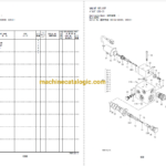 Hitachi ZW140, ZW140PL Wheel Loader Full Parts Catalog