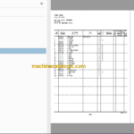 Hitachi ZX135US-5B Hydraulic Excavator Full Parts Catalog