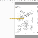 Hitachi ZX350LC-7, ZX350LCN-7 Hydraulic Excavator Full Parts and Engine Parts Catalog