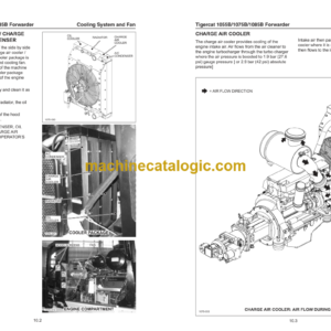 Tigercat 1055B, 1075B, 1085B Forwarder Service Manual (10850101 – 10850500)