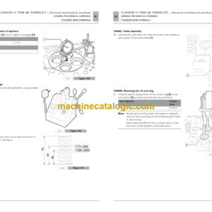 Tigercat FPT C13 Tier 4f Engine Service and Repair Manual (54185A)