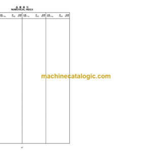 Hitachi V2403-M-DI-E3B-WLTC1 Engine Parts Catalog