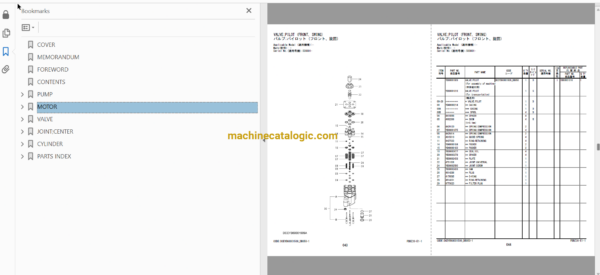 Hitachi ZX160LC-7 Hydraulic Excavator Full Parts Catalog