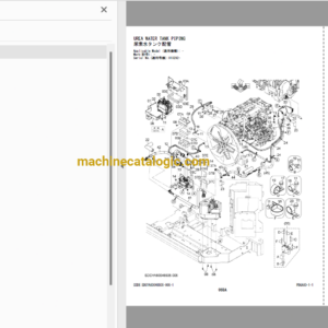 Hitachi ZX345USLC-6 Hydraulic Excavator Full Parts Catalog