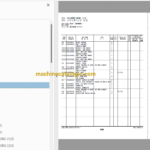 Hitachi ZW140-5B,ZW140PL-5B Wheel Loader Full Parts and Engine Parts Catalog