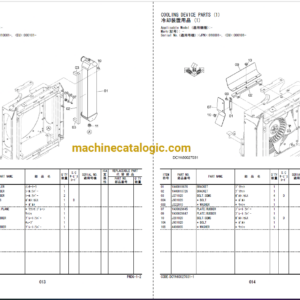 Hitachi ZW150-5B Wheel Loader Full Parts Catalog