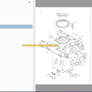 Hitachi UH10-7,123 Hydraulic Excavator Full Parts Catalog