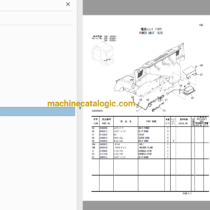 Hitachi ZX170W-3 Wheeled Excavator Full Parts and Engine Parts Catalog