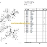 Hitachi ZW140-6, ZW150-6, ZW150PL-6 Wheel Loader Full Parts and Engine Parts Catalog