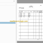 Hitachi ZX170W-3 Wheeled Excavator Full Parts and Engine Parts Catalog