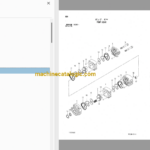 Hitachi ZX170W-5B Wheeled Excavator Full Parts and Engine Parts Catalog