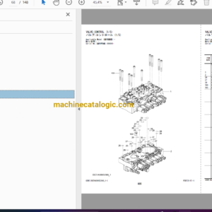 Hitachi ZX350-7, ZX360LC-7, ZX360LCH-7 Hydraulic Excavator Full Parts Catalog