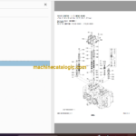 Hitachi ZX170W-5B Wheeled Excavator Full Parts and Engine Parts Catalog