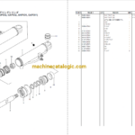 Hitachi LX110-7 Wheel Loader Full Parts Catalog