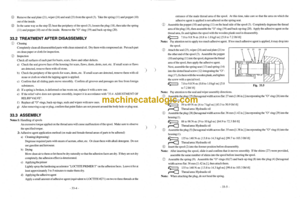 TCM L20, L20-2, L27, L32-2, L35, L40 Wheel Loader Shop Manual