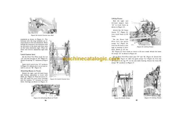 John Deere Nos. 202 and 202H Two-Bottom Two-Way Tractor Plows Operator's Manual (OMA311052)