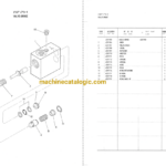 Hitachi EX60T-2 Telescopic Crawler Crane Full Parts Catalog