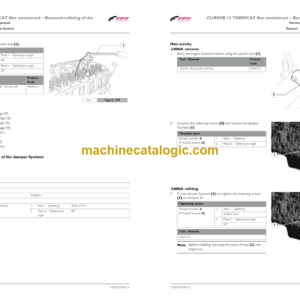 Tigercat FPT C13 Tier 2 Engine Service and Repair Manual (60213A)