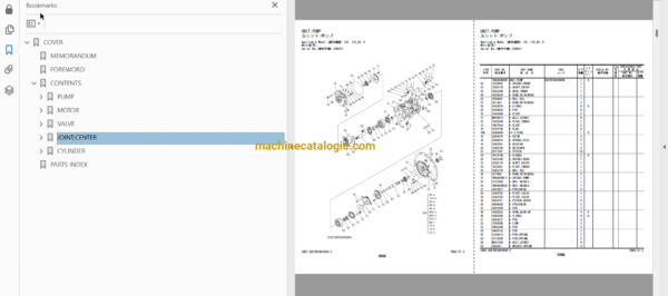 Hitachi ZX135US-5B,ZX135USK-5B,ZX135USOS-5B Hydraulic Excavator Full Parts Catalog