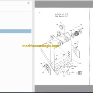 Hitachi UH12-7,UH121LC-7,UH143,UH143LC Hydraulic Excavator Full Parts Catalog