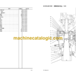 Komatsu PC160LC-8 Hydraulic Excavator Parts Book (DJF1000 and up)