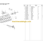 Hitachi OM460LA Diesel Engine Parts Catalog