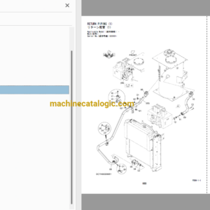 Hitachi ZX180LC-5G, ZX180LCN-5G Hydraulic Excavator Full Parts Catalog