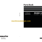 Komatsu PC200-10MO CE Hydraulic Excavator Parts Book (DBCM0001 and up)