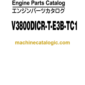 Hitachi V3800DICR-TI-E3B-TC1 Engine Parts Catalog