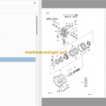 Hitachi ZX180W Wheeled Excavator Full Parts and Engine Parts Catalog