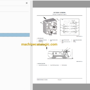 Hitachi ZX890-7G Hydraulic Excavator Technical and Workshop Manual