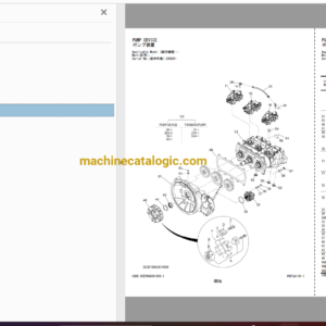 Hitachi ZX225USR-7 Hydraulic Excavator Full Parts Catalog