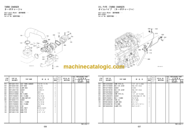 Hitachi V3800DICR-TI-E3B-TC1 Engine Parts Catalog