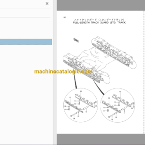 Hitachi EX550-3,EX550LC-3,EX600H-3,EX600LCH-3 Excavator Full Parts Catalog