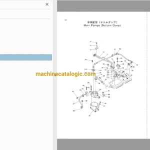 Hitachi UH23 Hydraulic Excavator Full Parts Catalog