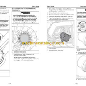 Tigercat X822E, LX830E Feller Buncher Service Manual