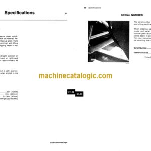 John Deere 864 Agricultural Bulldozer Operator’s Manual (OMA43457)