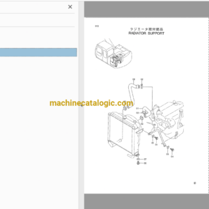 Hitachi EX100-5,EX100M-5 Excavator Full Parts and Engine Parts Catalog