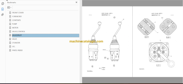 Hitachi UH23 Hydraulic Excavator Full Parts Catalog