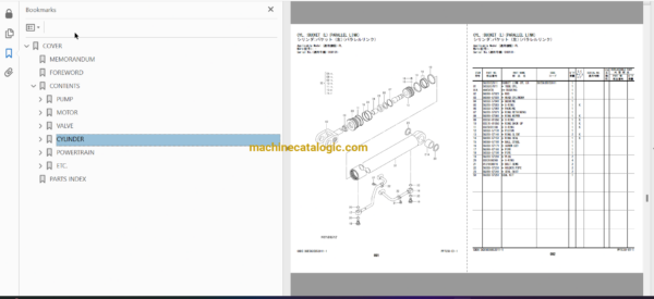 Hitachi ZW150-6,ZW150PL-6 Wheel Loader Full Parts Catalog