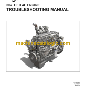 Tigercat N67 Tier 4F Engine Troubleshooting Manual (74312A)