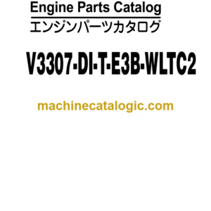 Hitachi V3307-DI-T-E3B-WLTC2 Engine Parts Catalog