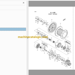 Hitachi CX900 Crawler Crane Full Parts Catalog