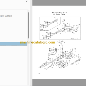 Hitachi UH025,UH025M,UH031,UH031M Hydraulic Excavator Full Parts Catalog